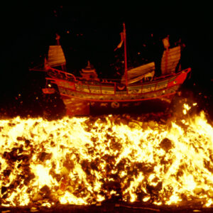 -宗教-廟、建醮。 燒王船。 基督教、天主教、佛教。-MOFA109179CF-2020-12-SL00035-174