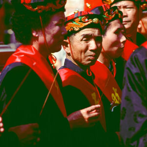 -宗教-廟、建醮。 燒王船。 基督教、天主教、佛教。-MOFA109179CF-2020-12-SL00035-196