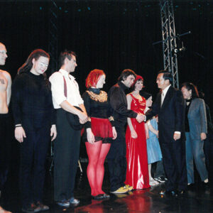 陳水扁總統於國父紀念館觀賞瑞典薩克馬戲團表演-陳水扁總統活動照片-MOFA109179CF-2020-12-PH00026-001