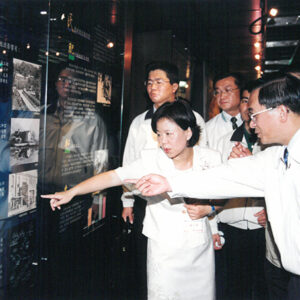 陳水扁總統赴高雄縣參加美濃客家文物館開幕儀式-陳水扁總統活動照片-MOFA109179CF-2020-12-PH00026-027