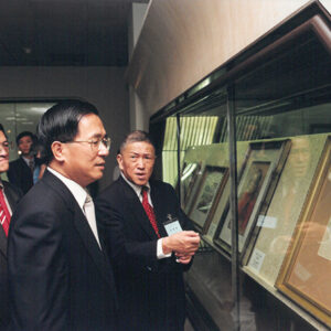 陳水扁總統蒞臨故宮參觀李梅樹百年紀念展-陳水扁總統活動照片-MOFA109179CF-2020-12-PH00026-047