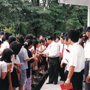 陳水扁總統赴南投縣視察南投市新豐國小-陳水扁總統活動照片-MOFA109179CF-2020-12-PH00026-064