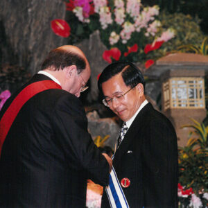 陳水扁總統於宜蘭以國宴款待多明尼加總統梅西亞前互贈勳章-陳水扁總統活動照片-MOFA109179CF-2020-12-PH00027-017