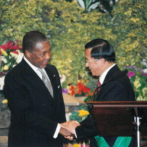 陳水扁總統於總統府以國宴款待賴比瑞亞總統泰勒-陳水扁總統活動照片-MOFA109179CF-2020-12-PH00027-042