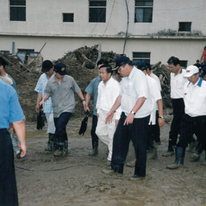 陳水扁總統於苗栗卓蘭視察白布帆土石坍方情形-陳水扁總統活動照片-MOFA109179CF-2020-12-PH00028-035