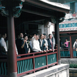 陳水扁總統於台北縣出席板橋林家花園修護工程開園儀式-陳水扁總統活動照片-MOFA109179CF-2020-12-PH00028-061