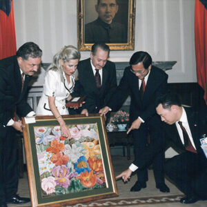 陳水扁總統於總統府接見巴拉圭共和國外交部長莫雷諾-陳水扁總統活動照片-MOFA109179CF-2020-12-PH00028-086