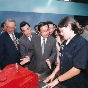 陳水扁總統參觀援哥斯大黎加技職教育計畫學校-陳水扁總統「民主外交、友誼之旅」活動照片-MOFA109179CF-2020-12-PH00052-032