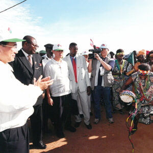 陳水扁總統參觀甘比亞的班竹町菜園-陳水扁總統「民主外交、友誼之旅」活動照片-MOFA109179CF-2020-12-PH00052-077