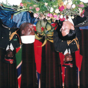 陳水扁總統於甘比亞與甘國總統賈梅(Yahya A.J.J. Jammeh)簽署中甘聯合公報-陳水扁總統「民主外交、友誼之旅」活動照片-MOFA109179CF-2020-12-PH00052-093