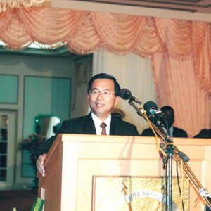 陳水扁總統抵達布吉納法索的布京瓦加杜古國際機場並接受軍禮歡迎龔保雷(Blaise COMPAORE)總統之歡迎-陳水扁總統「民主外交、友誼之旅」活動照片-MOFA109179CF-2020-12-PH00052-106