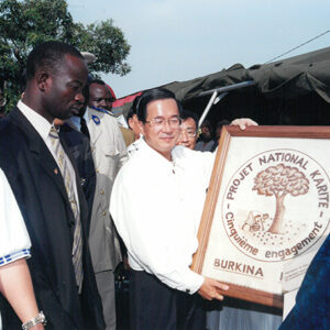 陳水扁總統於布吉納法索參觀我國協助進行之提升婦女地位計畫-陳水扁總統「民主外交、友誼之旅」活動照片-MOFA109179CF-2020-12-PH00053-048