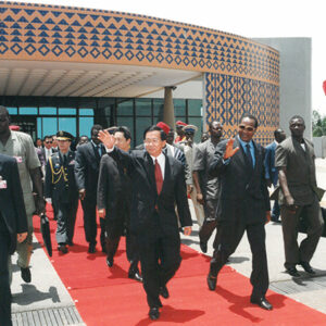 陳水扁總統接受布吉納法索軍禮歡送-陳水扁總統「民主外交、友誼之旅」活動照片-MOFA109179CF-2020-12-PH00053-074