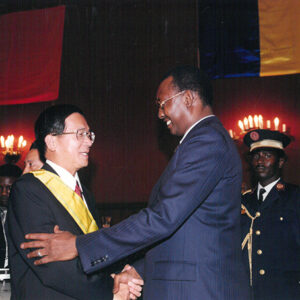 陳水扁總統蒞臨查德總統德比(Idriss DEBY)晚宴並接受贈勳-陳水扁總統「民主外交、友誼之旅」活動照片-MOFA109179CF-2020-12-PH00053-097