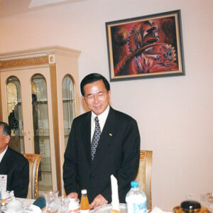 陳水扁總統於查德招見我駐非洲八國大使共進早餐-陳水扁總統「民主外交、友誼之旅」活動照片-MOFA109179CF-2020-12-PH00053-101