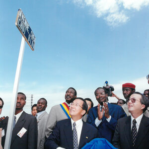 陳水扁總統於查德首都恩加美納為其大道命名揭牌-陳水扁總統「民主外交、友誼之旅」活動照片-MOFA109179CF-2020-12-PH00053-114