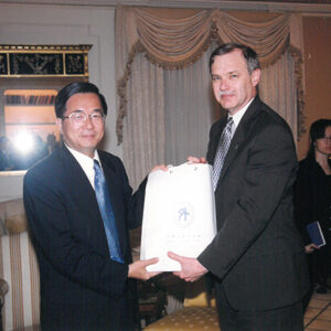 陳水扁總統於紐約接見AIT理事主席卜睿哲先生-陳水扁總統「民主外交、友誼之旅」活動照片-MOFA109179CF-2020-12-PH00054-003