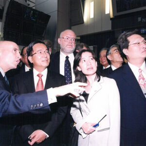 陳水扁總統於紐約參觀紐約證券交易-陳水扁總統「民主外交、友誼之旅」活動照片-MOFA109179CF-2020-12-PH00054-019