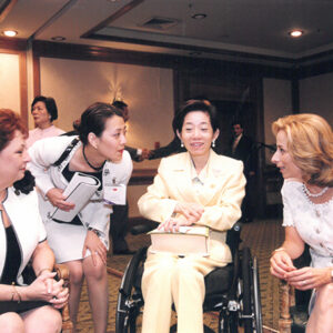 陳水扁總統夫人吳淑珍女士於薩爾瓦多與參加中美洲高峰會議與各國元首夫人寒暄-陳水扁總統「民主外交、友誼之旅」活動照片-MOFA109179CF-2020-12-PH00054-085