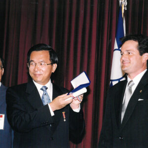 陳水扁總統於巴拿馬接受巴京市長致贈市鑰-陳水扁總統「民主外交、友誼之旅」活動照片-MOFA109179CF-2020-12-PH00055-088