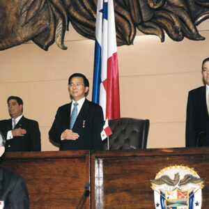 陳水扁總統於巴拿馬對巴拿馬立法議會發表演說-陳水扁總統「民主外交、友誼之旅」活動照片-MOFA109179CF-2020-12-PH00055-098