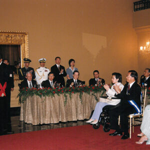 陳水扁總統伉儷於宏都拉斯出席佛洛瑞斯總統伉儷歡迎國宴-陳水扁總統「民主外交、友誼之旅」活動照片-MOFA109179CF-2020-12-PH00056-079