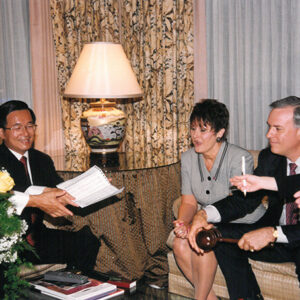 陳水扁總統於美國休士頓接見哈瑞司郡長Robert Eckels先生-陳水扁總統「民主外交、友誼之旅」活動照片-MOFA109179CF-2020-12-PH00056-098