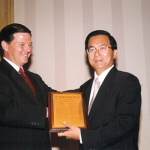 陳水扁總統伉儷於美國休士頓舉行答宴(右者為眾議員Tom Delay)-陳水扁總統「民主外交、友誼之旅」活動照片-MOFA109179CF-2020-12-PH00056-119