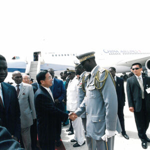 陳水扁總統於塞內加爾接受該國瓦德總統以軍禮歡迎-陳總統訪塞內加爾-MOFA109179CF-2020-12-PH00057-002