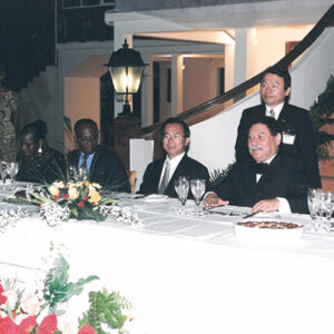 陳水扁總統於聖多美普林西比梅尼士總統以國宴歡迎陳總統及隨行團員-陳總統訪聖多美普林西比-MOFA109179CF-2020-12-PH00058-032