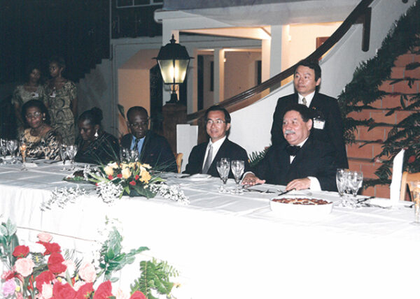 陳水扁總統於聖多美普林西比梅尼士總統以國宴歡迎陳總統及隨行團員-陳總統訪聖多美普林西比-MOFA109179CF-2020-12-PH00058-032