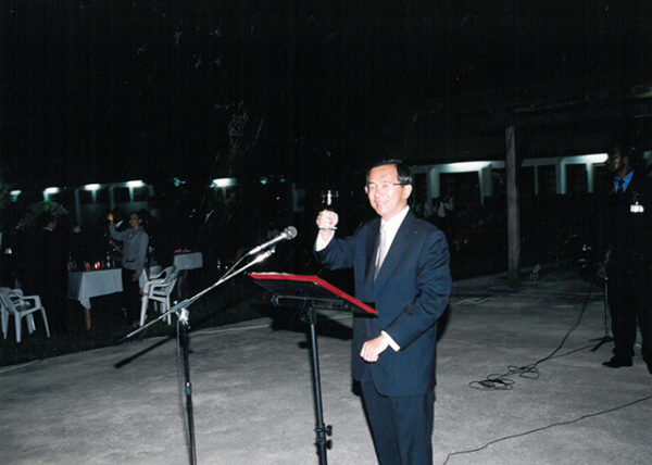 陳水扁總統於聖多美普林西比梅尼士總統以國宴歡迎陳總統及隨行團員-陳總統訪聖多美普林西比-MOFA109179CF-2020-12-PH00058-037