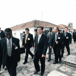 陳水扁總統於聖多美普林西比參觀古城-陳總統訪聖多美普林西比-MOFA109179CF-2020-12-PH00058-045