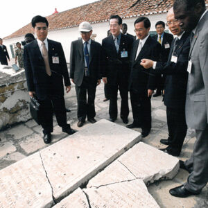 陳水扁總統於聖多美普林西比參觀古城-陳總統訪聖多美普林西比-MOFA109179CF-2020-12-PH00058-046