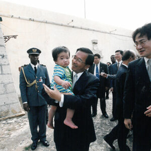 陳水扁總統於聖多美普林西比參觀古城-陳總統訪聖多美普林西比-MOFA109179CF-2020-12-PH00058-047