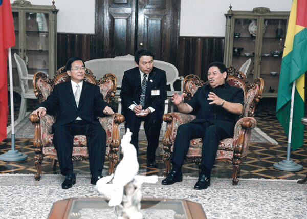 陳水扁總統於聖多美普林西比會晤梅尼士總統-陳總統訪聖多美普林西比-MOFA109179CF-2020-12-PH00058-082