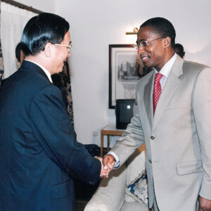 陳水扁總統於聖多美普林西比接見聖國總理賈布烈-陳總統訪聖多美普林西比-MOFA109179CF-2020-12-PH00058-087