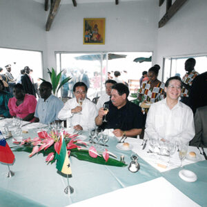 陳水扁總統於聖多美普林西比梅尼士總統以便餐款待-陳總統訪聖多美普林西比-MOFA109179CF-2020-12-PH00058-095