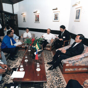 陳水扁總統於聖多美普林西比接受聖國媒體訪問-陳總統訪聖多美普林西比-MOFA109179CF-2020-12-PH00058-108