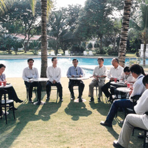 陳水扁總統於聖多美普林西比與國內隨行記者茶敘-陳總統訪聖多美普林西比-MOFA109179CF-2020-12-PH00058-110