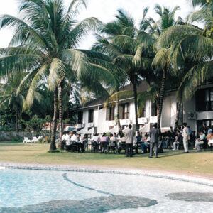 陳水扁總統於聖多美普林西比與國內隨行記者茶敘-陳總統訪聖多美普林西比-MOFA109179CF-2020-12-PH00058-112