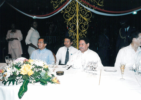 陳水扁總統於聖多美普林西比梅尼士總統以便餐款待-陳總統訪聖多美普林西比-MOFA109179CF-2020-12-PH00058-129