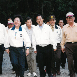 陳水扁總統於桃園復興鄉參訪桃園縣復興鄉參觀山神木區及上巴陵-陳水扁總統活動照片-MOFA109179CF-2020-12-PH00080-028