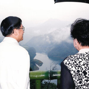 陳水扁總統於桃園復興鄉參訪角板山、紋面人瑞、形象商圈等-陳水扁總統活動照片-MOFA109179CF-2020-12-PH00080-034