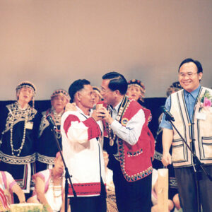 陳水扁總統台北市參加"台灣原住民族主體聯盟結盟大會暨新夥伴關係再肯認儀式-陳水扁總統活動照片-MOFA109179CF-2020-12-PH00080-038