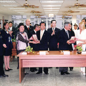 陳水扁總統於南投縣陪同宏都拉斯共和國總統馬度洛參觀旭光高級中學-陳水扁總統活動照片-MOFA109179CF-2020-12-PH00080-055