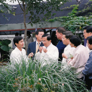 陳水扁總統於苗栗公館視察公館鄉香草產銷情形-陳水扁總統活動照片-MOFA109179CF-2020-12-PH00080-064