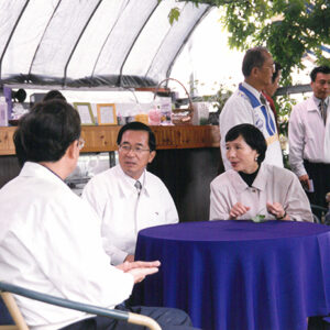 陳水扁總統於苗栗公館視察公館鄉香草產銷情形-陳水扁總統活動照片-MOFA109179CF-2020-12-PH00080-065