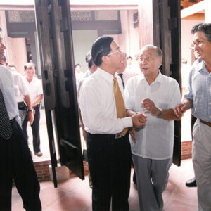 陳水扁總統於屏東參觀佳冬鄉蕭家古厝-陳水扁總統活動照片-MOFA109179CF-2020-12-PH00080-070