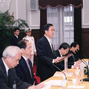 陳水扁總統於總統府主持政府改造委員會第七次委員會議-陳水扁總統活動照片-MOFA109179CF-2020-12-PH00080-082